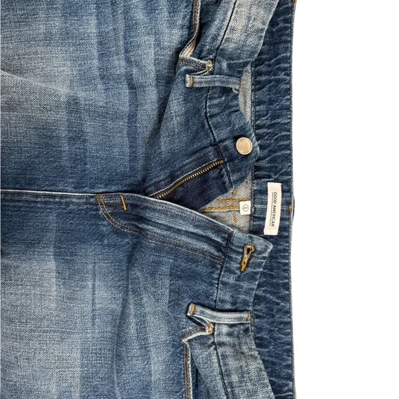 Good American Blue Denim Mini Skirt - Picture 5 of 11